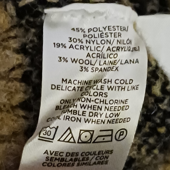 LOFT leopard print hoodie sweater - Picture 6 of 6